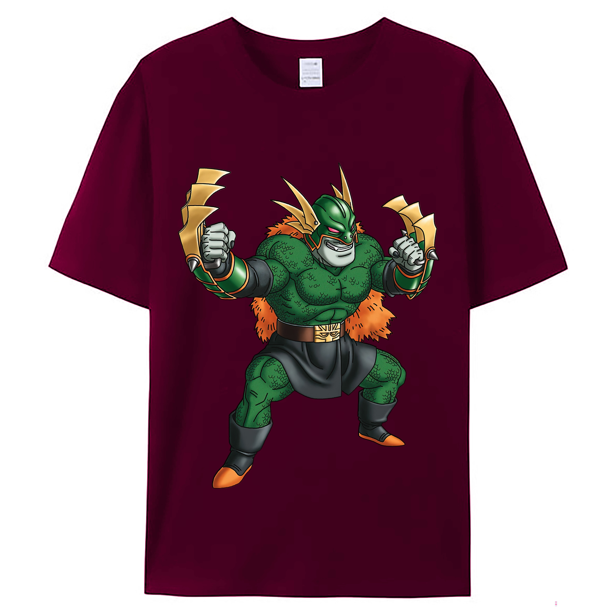 （画像用） ドラゴンクエスト Doragon Kuesuto Dragon Quest レディースカジュアルプリントTシャツ（綿100％）